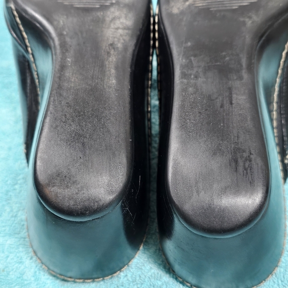 Cole Haan Elyssa Black Leather Mules Size 7 - Picture 11 of 12